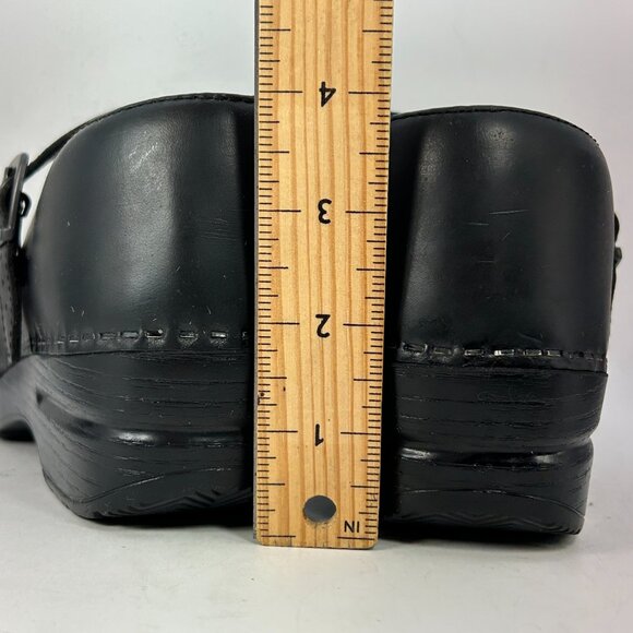 Dansko ladies Betty Leather Mary Jane Pumps 40 black heels 10-10.5 witch core - Picture 12 of 13
